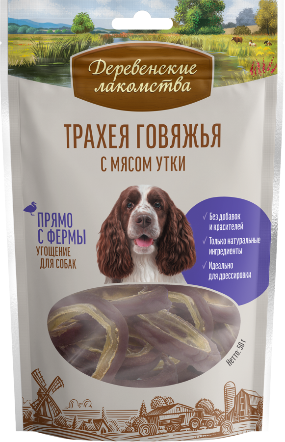Трахея говяжья с мясом утки